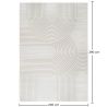 Buy Rug Large Contemporary Modern Design - Beige (290x200 cm) - Serta Beige 61356 in the United Kingdom