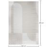 Buy Rug Large Contemporary Modern Design - Beige (290x200 cm) - Huya Beige 61361 home delivery