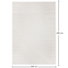 Buy Rug Large Contemporary Modern Design - Beige (290x200 cm) - Desda Beige 61367 in the United Kingdom