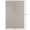 Buy Carpet - (290x200 cm) - Tune Beige 61445 at MyFaktory