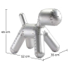 Buy Aviator pony chair - aluminum finish Silver 26715 - prices
