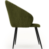 Buy Dining Chair Upholstered in Velvet - Yukon Olive 61449 in the United Kingdom