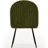 Buy Dining Chair Upholstered in Velvet - Yukon Olive 61449 - in the UK