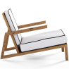 Buy Teak Outdoor Armchair - Audrey  Natural 61456 with a guarantee