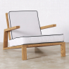 Buy Teak Outdoor Armchair - Audrey  Natural 61456 at MyFaktory