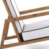 Buy Teak Outdoor Armchair - Audrey  Natural 61456 - in the UK