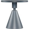 Buy Metal and Slate Side Table - Randall  Grey 61464 at MyFaktory