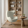 Buy Armchair with armrests - Bouclé upholstery - Bold White 61468 - prices
