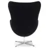 Buy Armchair with armrests - Fabric upholstery - Bold Black 13412 with a guarantee