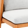 Buy Outdoor Teak Dining Chair with Cushions - Lesley Natural 61323 at MyFaktory