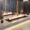 Buy Decorative Electric Fireplace with Water Vapor Flame - 80 cm Black 61522 - prices