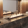 Buy Decorative Electric Fireplace with Water Vapor Flame - 100 cm Black 61523 - prices