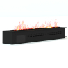 Buy Decorative Electric Fireplace with Water Vapor Flame - 120 cm Black 61524 with a guarantee