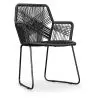 Buy Tropical Garden armchair - Black Legs Black 58538 - prices