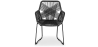 Buy Tropical Garden armchair - Black Legs Black 58538 in the United Kingdom