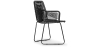 Buy Tropical Garden armchair - Black Legs Black 58538 - prices