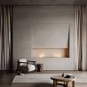 Buy Decorative Electric Fireplace with Water Vapor Flame - 140 cm Black 61525 in the United Kingdom