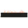 Buy Decorative Electric Fireplace with Water Vapor Flame - 160 cm Black 61527 - in the UK