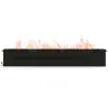 Buy Decorative Electric Fireplace with Water Vapor Flame - 260 cm Black 61533 at MyFaktory