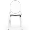 Buy Dining Chair Transparent - Victoria Ghost Style Transparent 61536 home delivery