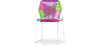 Buy Tropical Garden chair - White Legs Multicolour 58534 in the United Kingdom