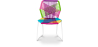 Buy Tropical Garden chair - White Legs Multicolour 58534 home delivery