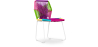Buy Tropical Garden chair - White Legs Multicolour 58534 - prices