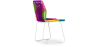 Buy Tropical Garden chair - White Legs Multicolour 58534 in the United Kingdom