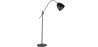 Buy Floor lamp – minimalist style floor lamp – metal – Derek Black 16329 in the United Kingdom