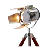 Buy Tripod Desk Lamp - Floodlight - Height Adjustable Brown 49157 in the United Kingdom