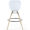 Buy Bar Stool Scandinavian Design - Wooden Legs - Skandiva Black 61553 - prices