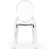 Buy Pack of 4 Dining Chairs Transparent - Victoria Ghost Style Transparent 61555 - prices