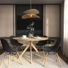 Buy Dining Chair - Scandinavian Design - Wooden Legs - Pack of 2 - Lumi White 61564 in the United Kingdom