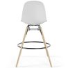Buy Bar Stool - Scandinavian Design - Wooden Legs - Pack of 2 - Lumi White 61565 - in the UK