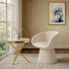 Buy Modern Armchair in Contemporary Style - For Hotel and Restaurant Decoration - Fantone White 61583 - prices