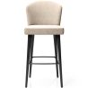 Buy Velvet Bar Stool - Modern and Premium Design for Restaurants, Hotels, and Homes - Luxe White 61585999999999 - in the UK