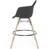 Buy Velvet Bar Stool - Scandinavian Design and Wooden Legs - Skandiva  Yellow 61597 - prices