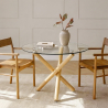 Buy Round Dining Table - Scandinavian Design - 4/5 Diners - Liona Natural 61602 - prices