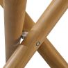 Buy Round Dining Table - Scandinavian Design - 4/5 Diners - Liona Natural 61602 in the United Kingdom