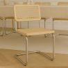 Buy Dining Chair - Vintage Design - Wood and Rattan - New Edition - Lia Natural 61592 - prices