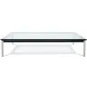 Buy Glass Coffee Table SQUAR - 80cm Steel 13299 - prices