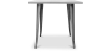 Buy Bistrot Table Metalix - Metal Steel 58359 - in the UK