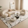 Buy Large Rug with Modern Design Marble Effect – (290x200 cm) – Brume Multicolour 61650 - prices