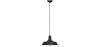 Buy Edison Colored Lampshade Pendant Lamp - Carbon Steel Black 50878 - in the UK