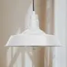 Buy Edison Colored Lampshade Pendant Lamp - Carbon Steel White 50878 - prices