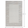 Buy Rug Large Contemporary Modern Design - Beige (290x200 cm) - Marrakesh Beige 61683 in the United Kingdom