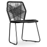 Buy Tropical Garden chair - Black Legs Black 58533 at MyFaktory