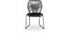 Buy Tropical Garden chair - Black Legs Black 58533 home delivery