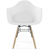 Buy Children's Chair Scandinavian Design - Wooden Legs - Skandiva White 61693 - prices