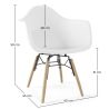 Buy Children's Chair Scandinavian Design - Wooden Legs - Skandiva White 61693 - in the UK